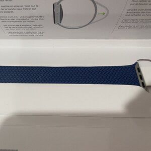 AUTHENTIC APPLE WATCH BAND, BRAIDED SOLO LOOP, 44MM, SZ 8